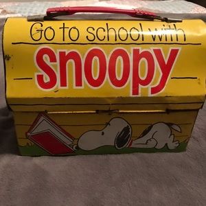 Vintage Snoopy lunchbox